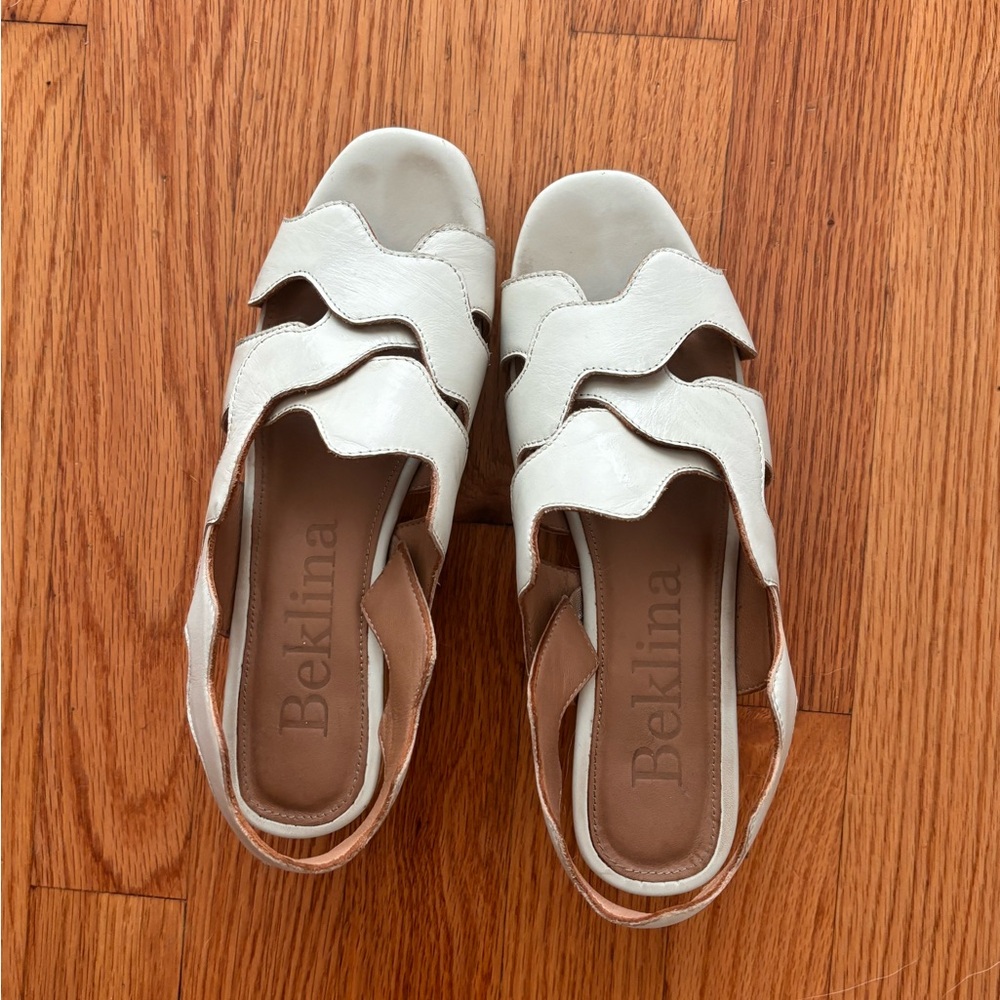 Beklina Wiggle Clog white 6.5